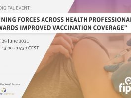 Joining forces across health professionals towards improved vaccination coverage