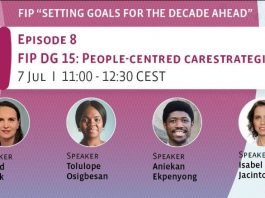 Webinar: FIP “Setting goals for the decade ahead” | Episode 8 | FIP DG 15: People-centred care